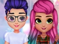 Παιχνίδι Χριστουγεννιάτικο πάρτι Rainbow Girls  σε απευθείας σύνδεση