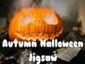 Παιχνίδι Φθινοπωρινό Halloween Jigsaw  σε απευθείας σύνδεση