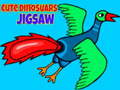 Παιχνίδι Χαριτωμένο παζλ Dinosuars  σε απευθείας σύνδεση