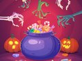 Παιχνίδι Χαριτωμένα τέρατα του Halloween  σε απευθείας σύνδεση