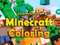 Παιχνίδι Το βιβλίο ζωγραφικής Minecraft  σε απευθείας σύνδεση
