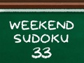 Παιχνίδι Σαββατοκύριακο Sudoku 33  σε απευθείας σύνδεση