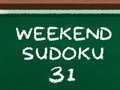 Παιχνίδι Σαββατοκύριακο Sudoku 31  σε απευθείας σύνδεση