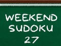 Παιχνίδι Σαββατοκύριακο Sudoku 27  σε απευθείας σύνδεση