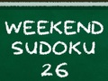 Παιχνίδι Σαββατοκύριακο Sudoku 26  σε απευθείας σύνδεση