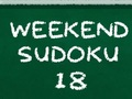 Παιχνίδι Σαββατοκύριακο Sudoku 18  σε απευθείας σύνδεση