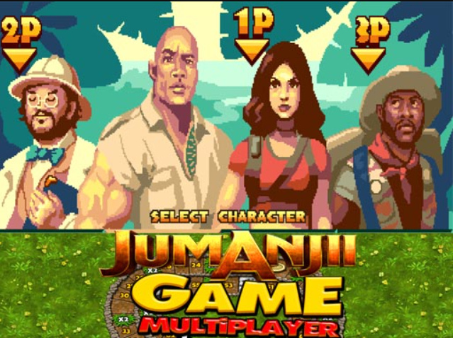 Παιχνίδι Παιχνίδι Jumanji για πολλούς παίκτες  σε απευθείας σύνδεση