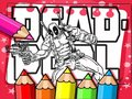 Παιχνίδι Βιβλίο ζωγραφικής Deadpool  σε απευθείας σύνδεση