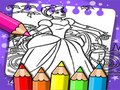 Παιχνίδι Βιβλίο χρώματος Cinderella  σε απευθείας σύνδεση