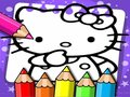 Παιχνίδι Βιβλίο ζωγραφικής Hello Kitty  σε απευθείας σύνδεση