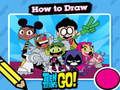 Παιχνίδι Hot για να σχεδιάσετε τους Teen Titans Go! σε απευθείας σύνδεση