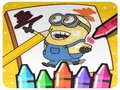 Παιχνίδι Χρωματισμός Minion  σε απευθείας σύνδεση