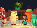 Παιχνίδι Η υπεράσπιση του πύργου Noob σε απευθείας σύνδεση
