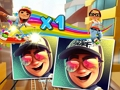 Παιχνίδι Ταίριασμα των Subway Surfers  σε απευθείας σύνδεση