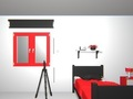 Παιχνίδι Το λευκό δωμάτιο 3D σε απευθείας σύνδεση