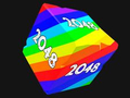Παιχνίδι Cubes 2048 3D με αριθμούς  σε απευθείας σύνδεση