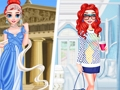 Παιχνίδι Princesses Ancient vs Modern Look  σε απευθείας σύνδεση
