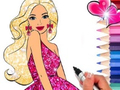 Παιχνίδι Βιβλίο ζωγραφικής: Barbie  σε απευθείας σύνδεση