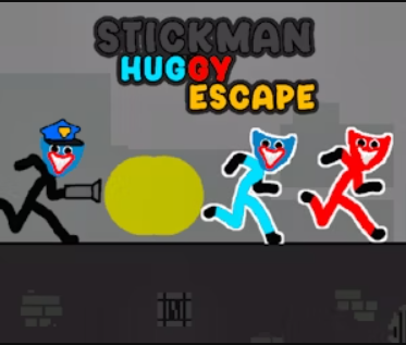 Παιχνίδι Stickman Huggy Escape σε απευθείας σύνδεση