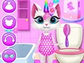 Παιχνίδι Καθημερινή Φροντίδα Kitty Unicorn  σε απευθείας σύνδεση