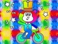 Παιχνίδι Βιβλίο ζωγραφικής: Monkey Rides Unicycle  σε απευθείας σύνδεση