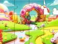 Παιχνίδι Παζλ: Candy World  σε απευθείας σύνδεση