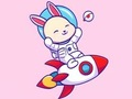 Παιχνίδι Βιβλίο ζωγραφικής: Rabbit Astronaut  σε απευθείας σύνδεση