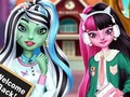 Παιχνίδι Monster Girls Επιστροφή στο σχολείο  σε απευθείας σύνδεση