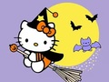 Παιχνίδι Βιβλίο ζωγραφικής: Kitty Halloween  σε απευθείας σύνδεση