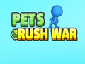 Παιχνίδι Τα κατοικίδια ζώα Rush War σε απευθείας σύνδεση