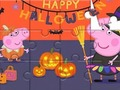 Παιχνίδι Παζλ: Peppa Halloween  σε απευθείας σύνδεση