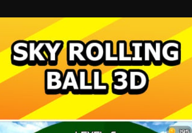 Παιχνίδι Sky Stunts Rolling Ball 3d σε απευθείας σύνδεση