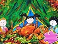 Παιχνίδι Παζλ: Happy Thanksgiving  σε απευθείας σύνδεση