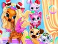 Παιχνίδι Bubble Party καλλωπισμού κατοικίδιων  σε απευθείας σύνδεση