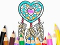 Παιχνίδι Βιβλίο ζωγραφικής: Heart Dreamcatcher  σε απευθείας σύνδεση