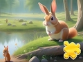 Παιχνίδι Παζλ: Rabbit And Squirrels  σε απευθείας σύνδεση