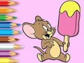 Παιχνίδι Βιβλίο ζωγραφικής: Ice Cream Jerry  σε απευθείας σύνδεση