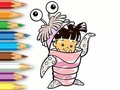 Παιχνίδι Βιβλίο ζωγραφικής: Monster Costume Girl  σε απευθείας σύνδεση