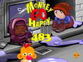 Παιχνίδι Monkey Go Happy Stage 483 σε απευθείας σύνδεση
