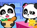 Παιχνίδι Παζλ: Baby Panda Supermarket  σε απευθείας σύνδεση