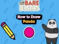 Παιχνίδι We Bare Bears Πώς να Σχεδιάζουμε Panda  σε απευθείας σύνδεση