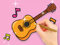 Παιχνίδι Βιβλίο ζωγραφικής: Star Guitar  σε απευθείας σύνδεση