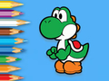 Παιχνίδι Βιβλίο ζωγραφικής: Yoshi Fishing Time  σε απευθείας σύνδεση