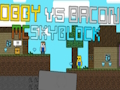 Παιχνίδι Obby vs Bacon: McSkyBlock σε απευθείας σύνδεση