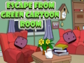 Παιχνίδι Απόδραση από το Green Cartoon Room  σε απευθείας σύνδεση