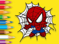 Παιχνίδι Βιβλίο ζωγραφικής: Baby Spiderman  σε απευθείας σύνδεση