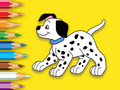 Παιχνίδι Βιβλίο ζωγραφικής: Cute Spotted Dog  σε απευθείας σύνδεση