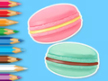 Παιχνίδι Βιβλίο ζωγραφικής: Macaron  σε απευθείας σύνδεση