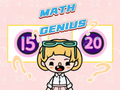 Παιχνίδι Παιδικό Κουίζ: Math Genius  σε απευθείας σύνδεση