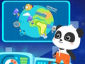 Παιχνίδι Ταξίδι στο διάστημα του μικρού Panda  σε απευθείας σύνδεση